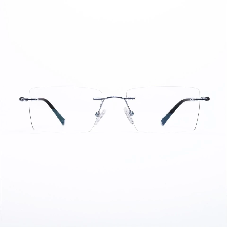 Rimless Square Aluminum Magnesium Eyeglass Frames best